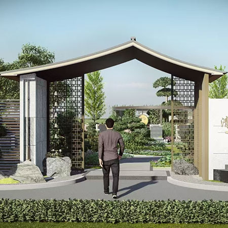 保定归思源公墓的方方面面